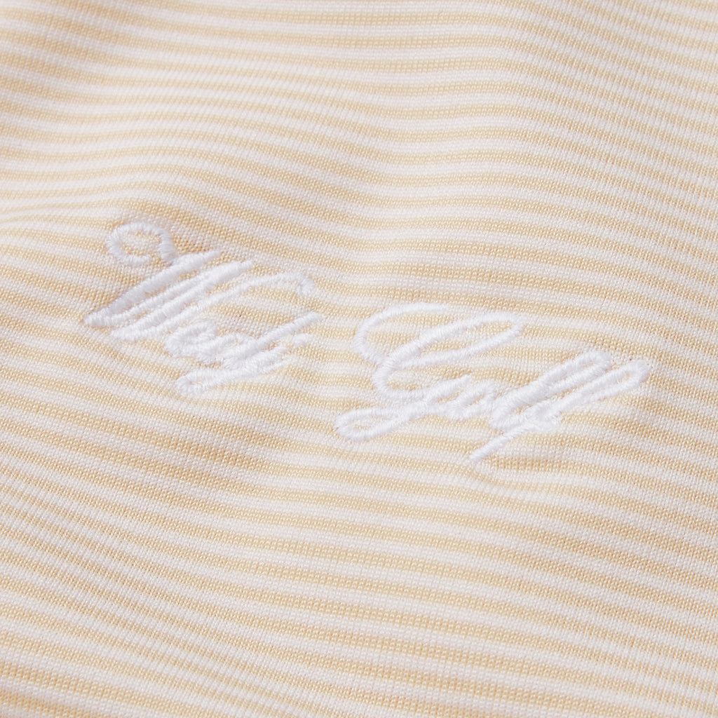 STRIPED POLO BEIGE