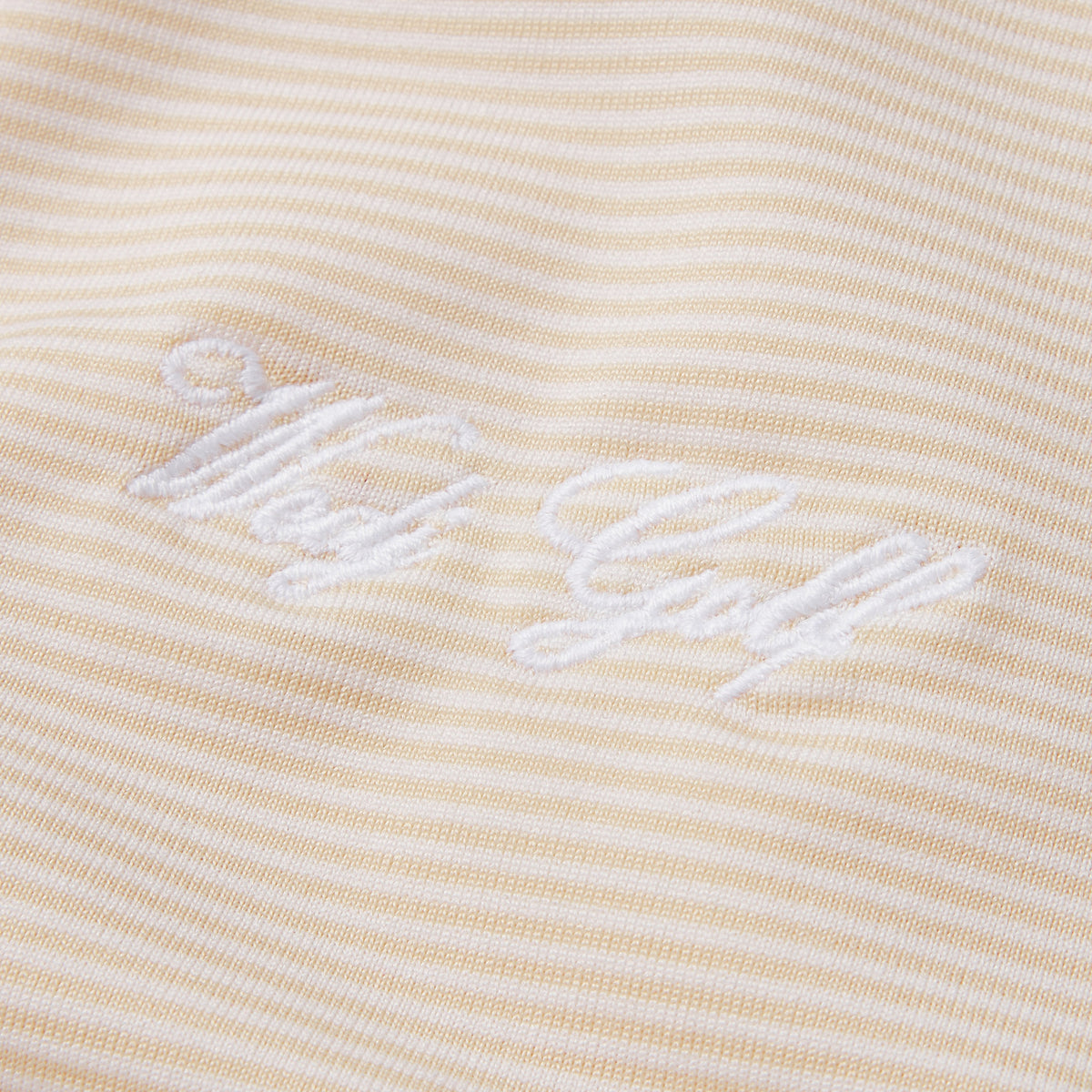 STRIPED POLO BEIGE