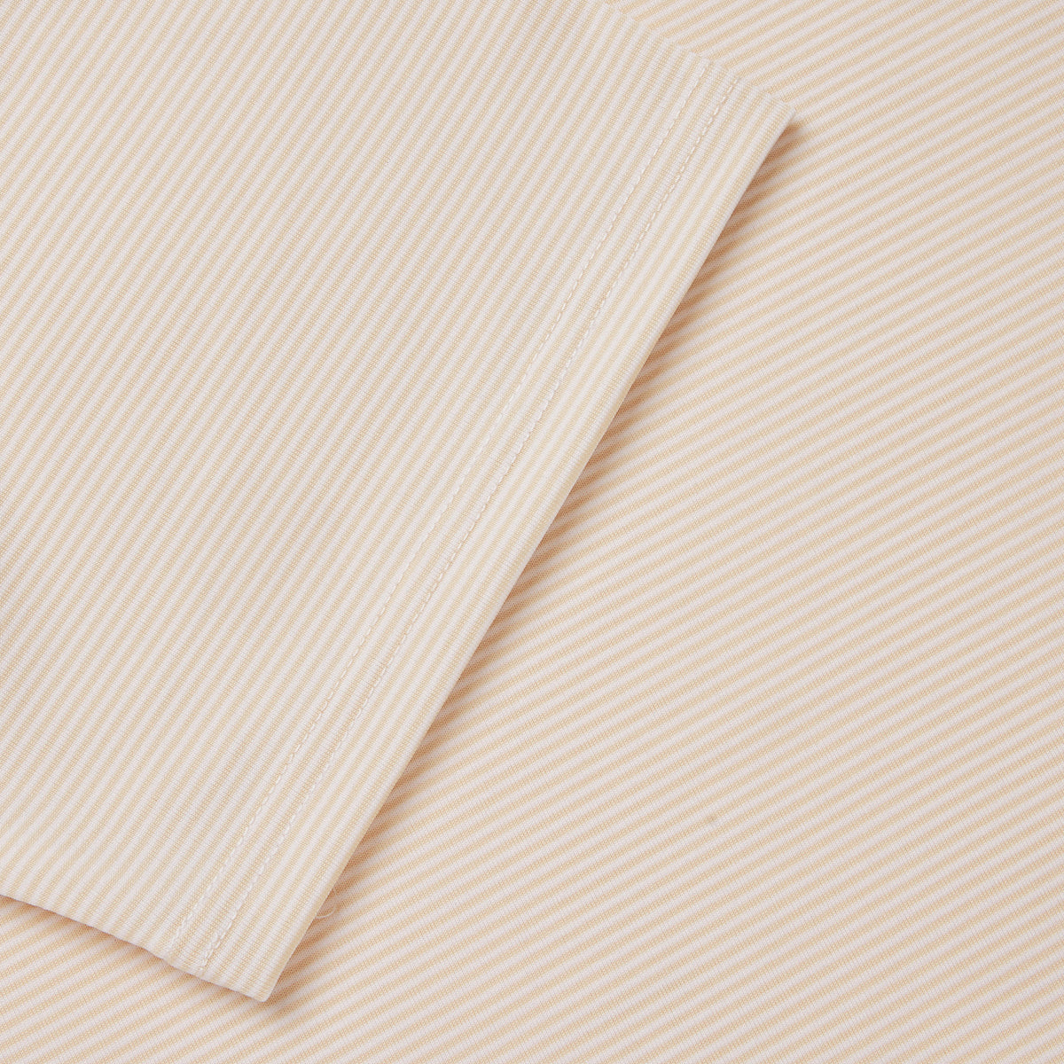 STRIPED POLO BEIGE