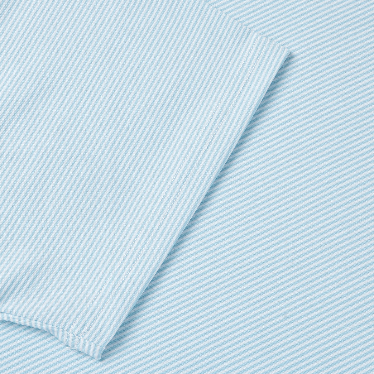 STRIPED POLO BLUE