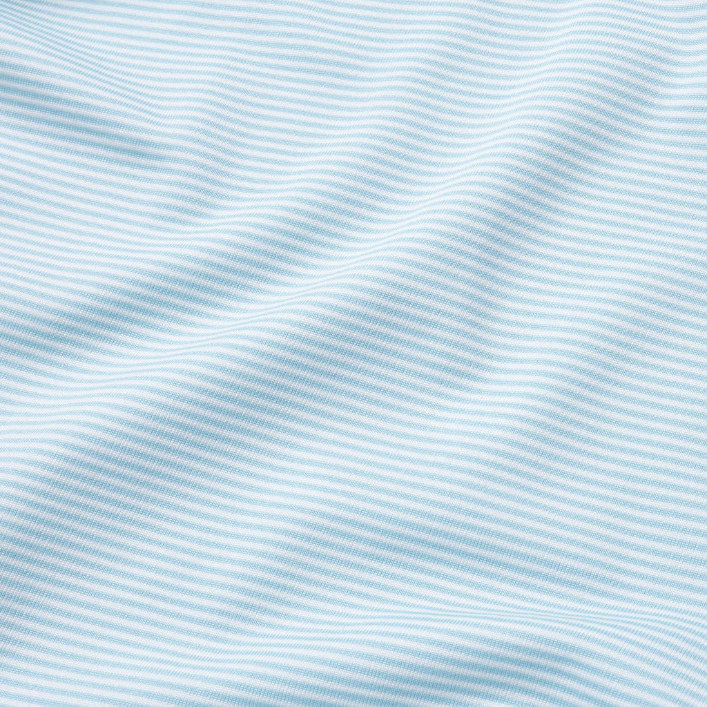 STRIPED POLO BLUE