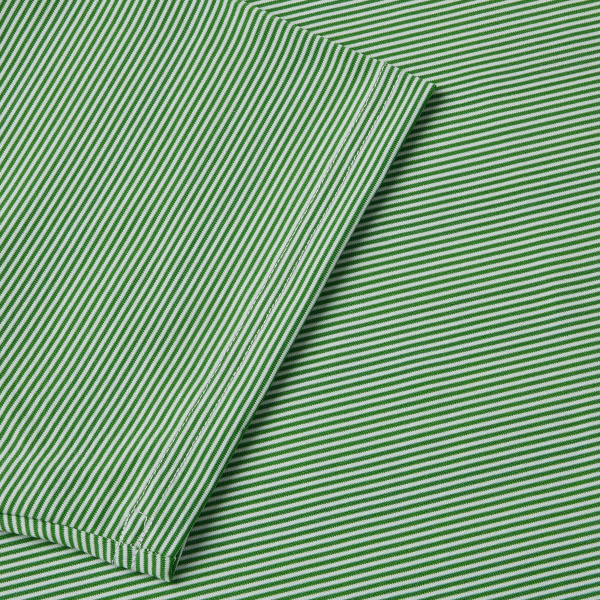 STRIPED POLO GREEN