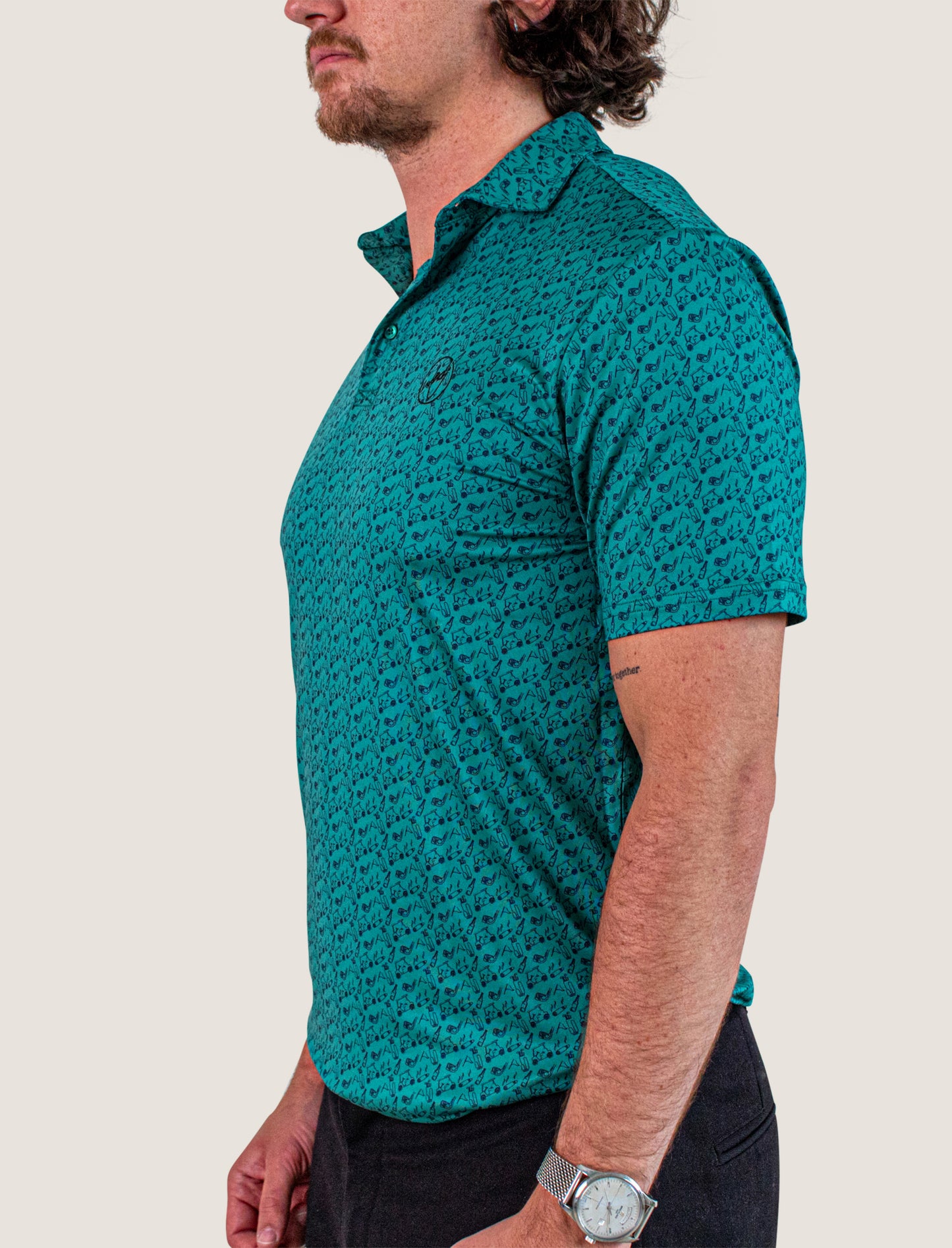 MULLIGAN POLO GREEN