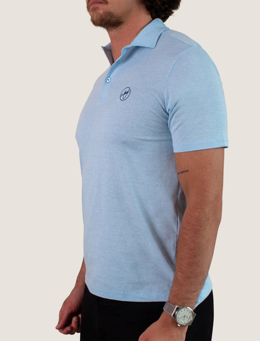 DIVOT POLO LIGHT BLUE