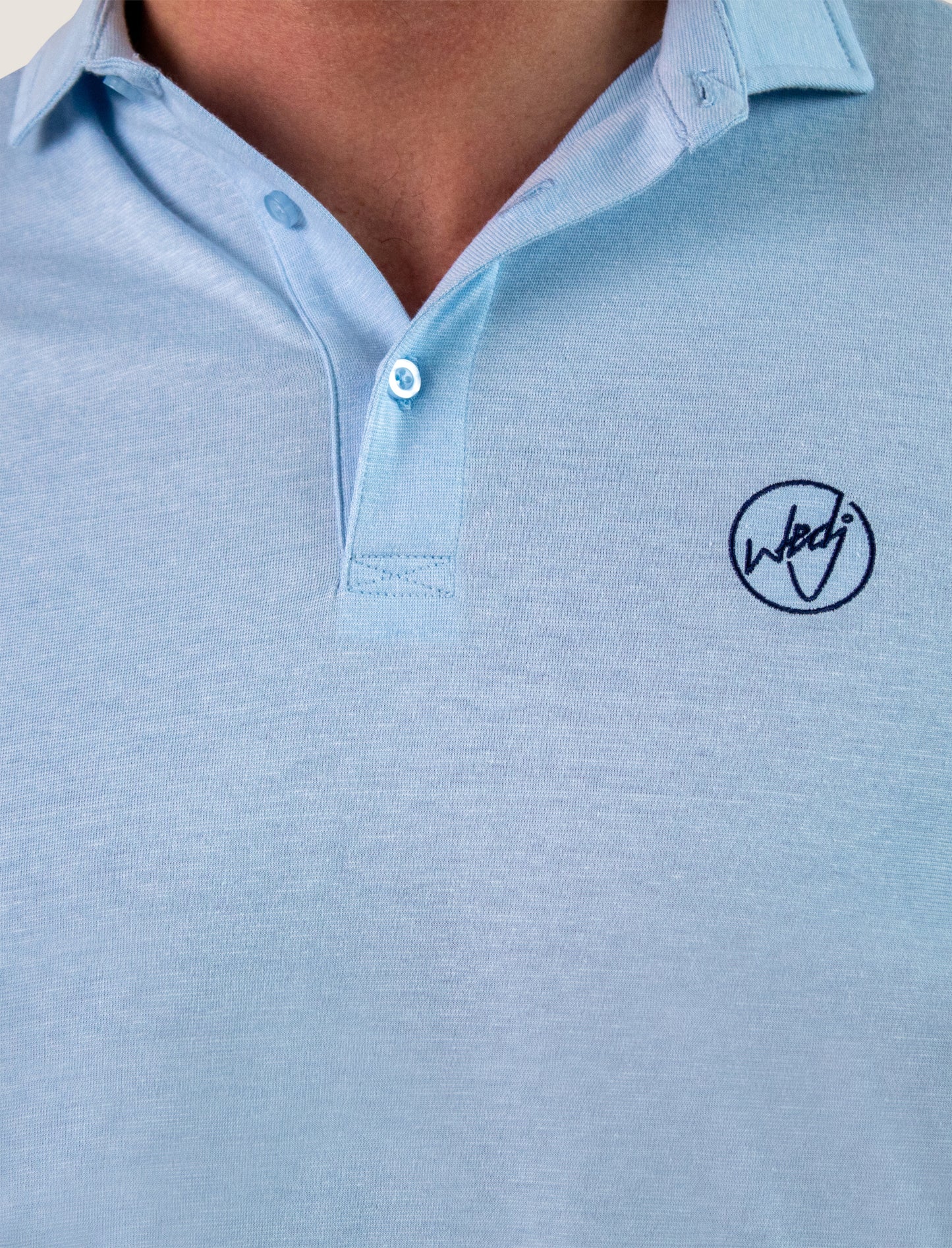 DIVOT POLO LIGHT BLUE