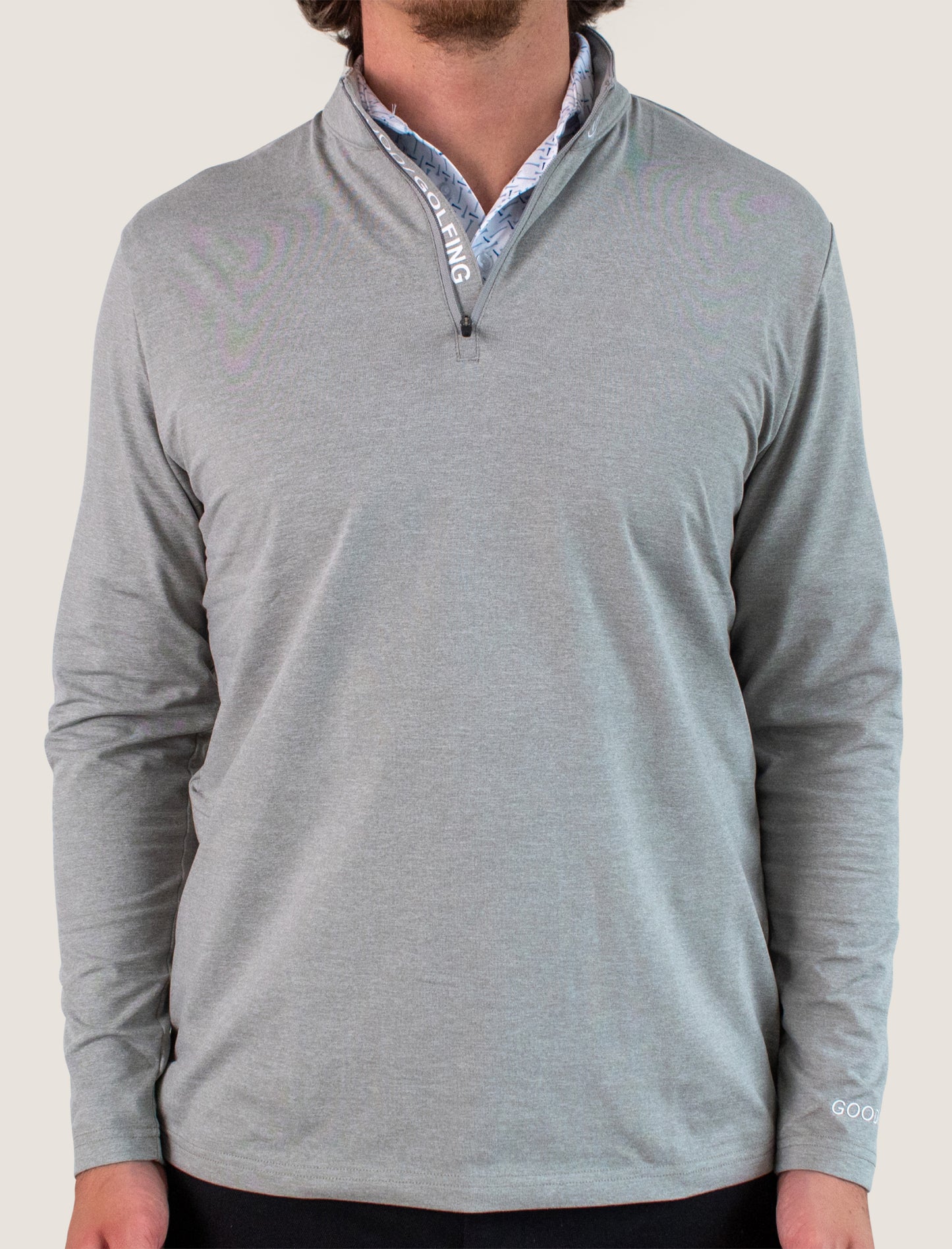 RECOVERY QUARTER ZIP GREY