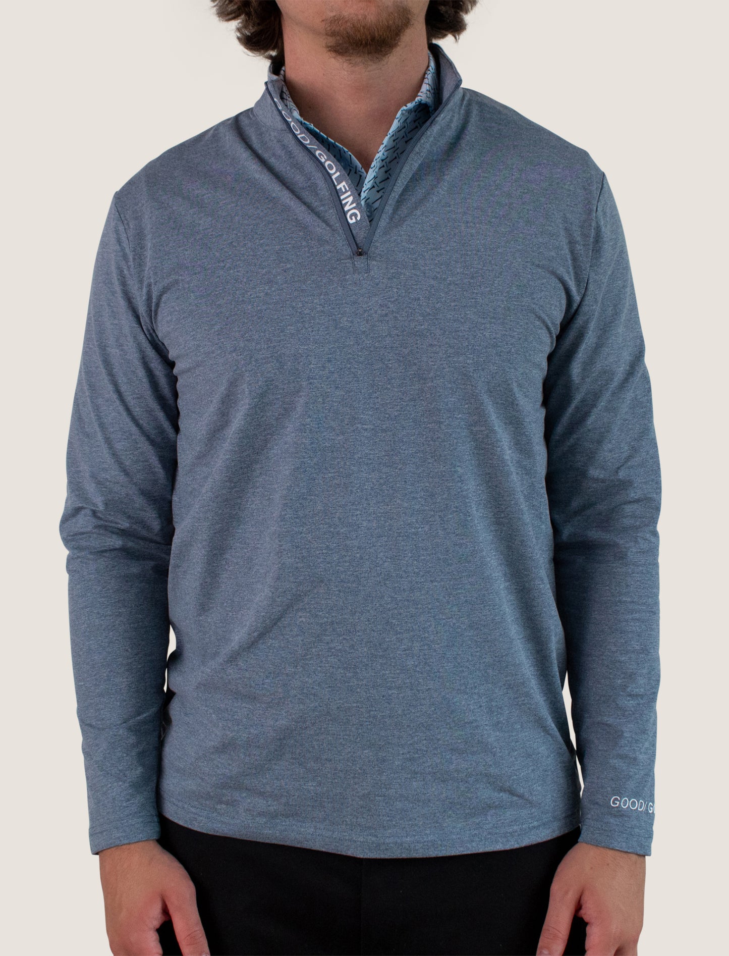 RECOVERY QUARTER ZIP BLUE