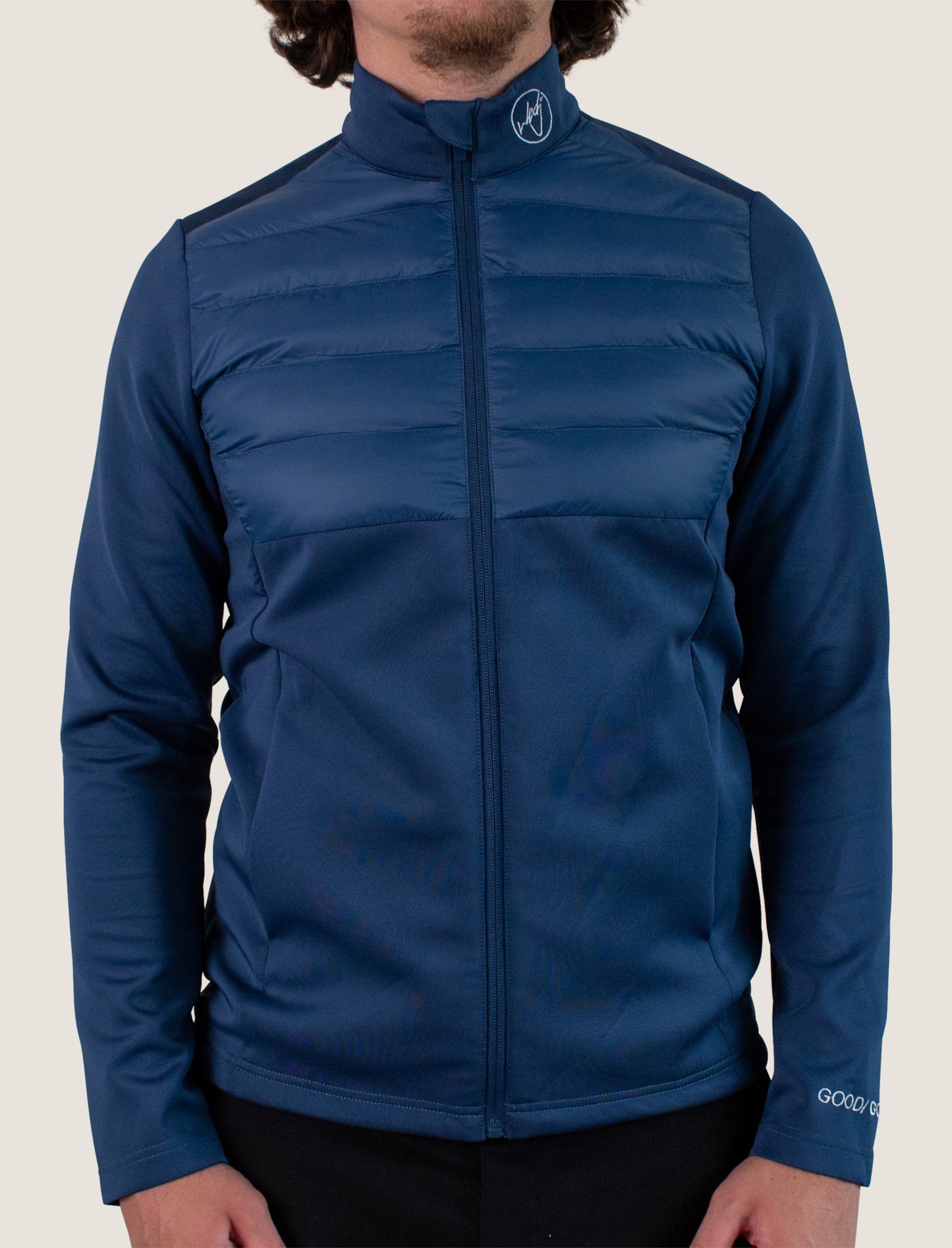 GRIP HYBRID JACKET BLUE