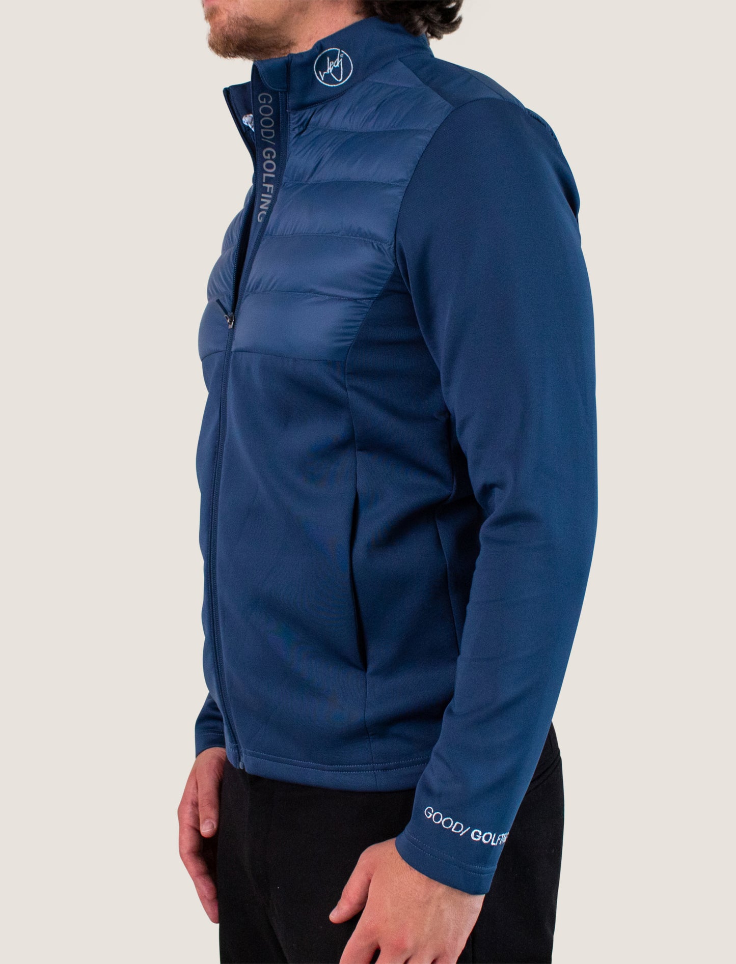 GRIP HYBRID JACKET BLUE