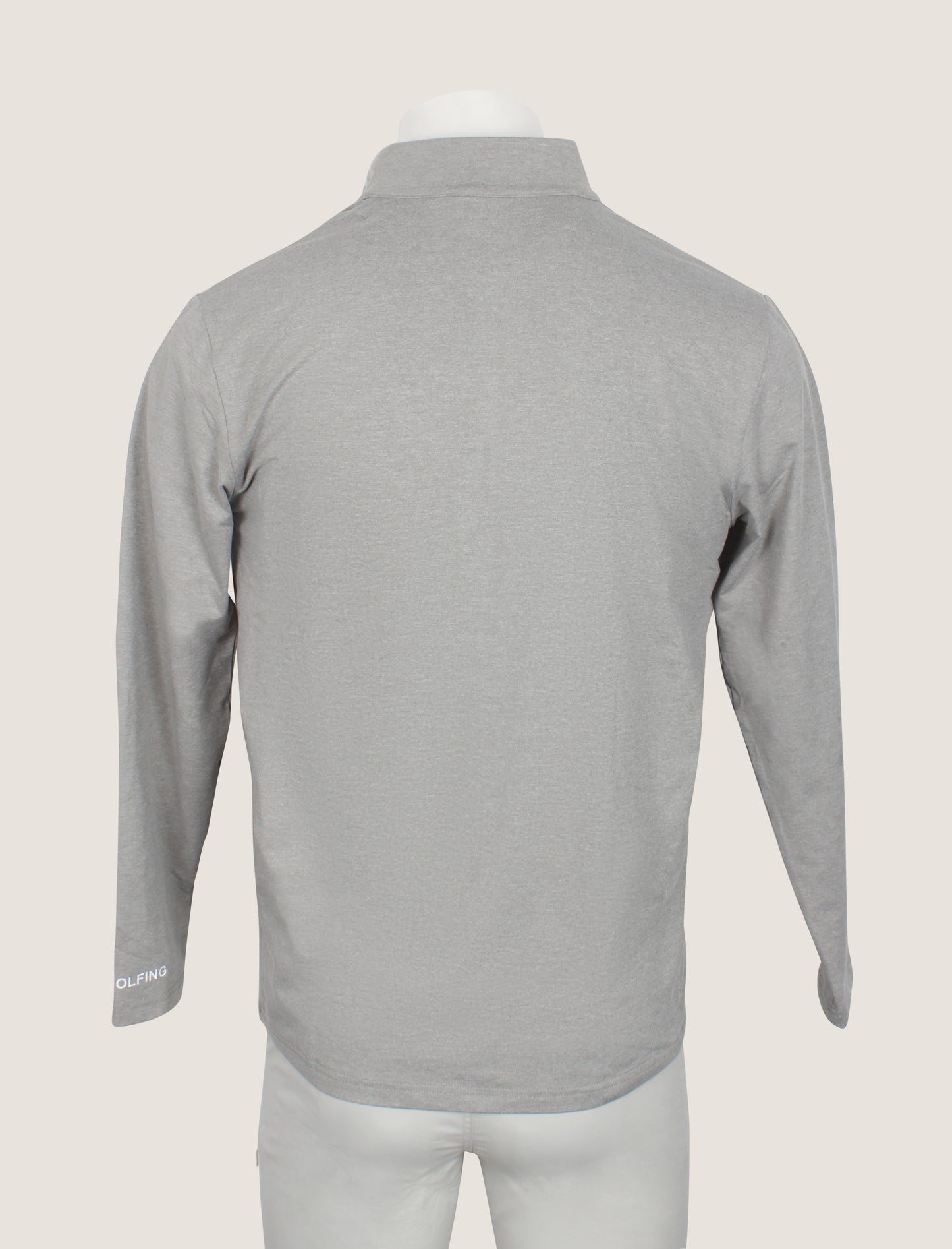 RECOVERY QUARTER ZIP GREY