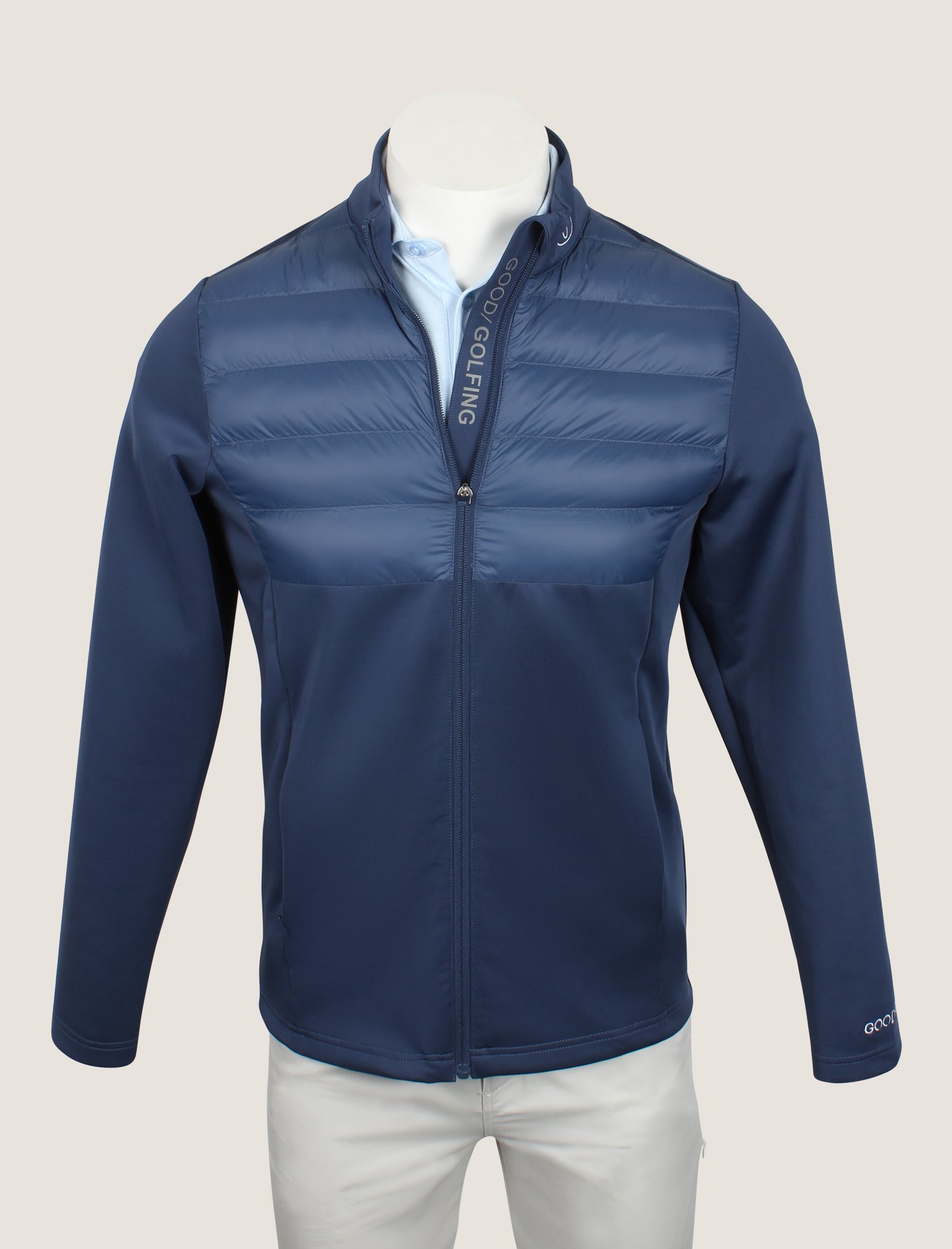 GRIP HYBRID JACKET BLUE