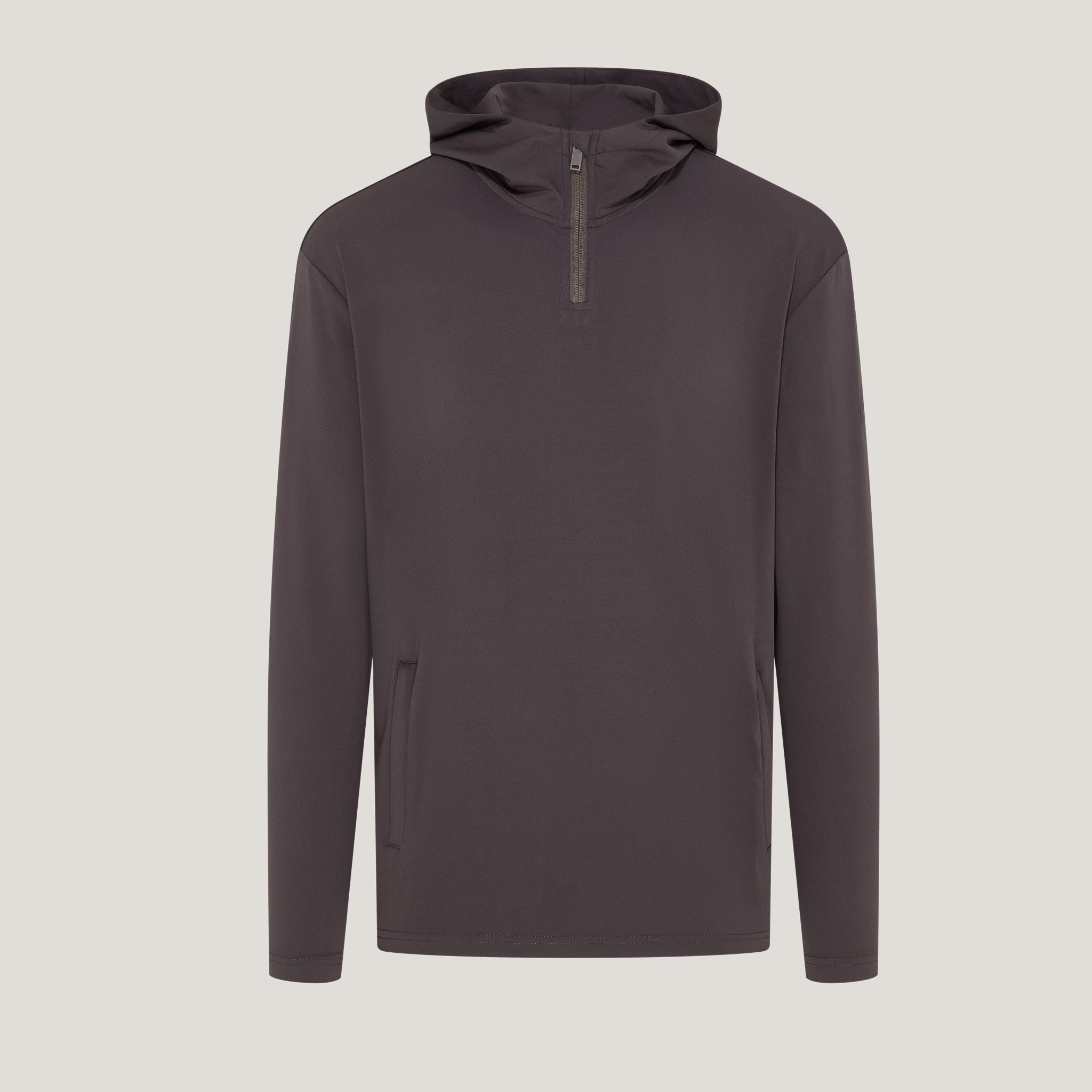BACK NINE ZIP HOODY CHARCOAL