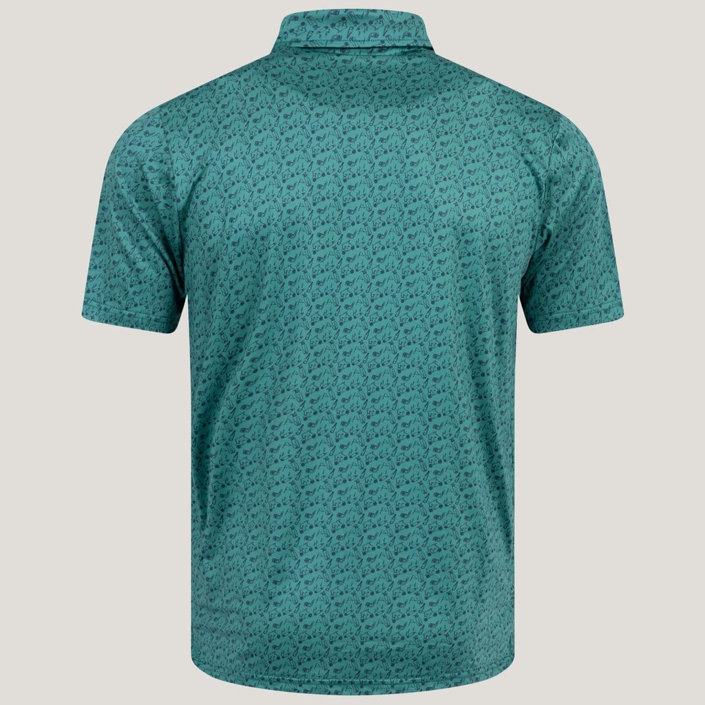 MULLIGAN POLO GREEN