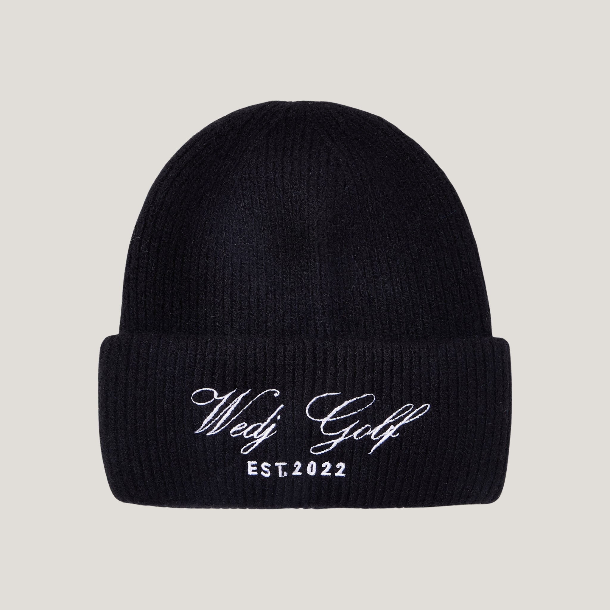 SIGNATURE BEANIE BLACK