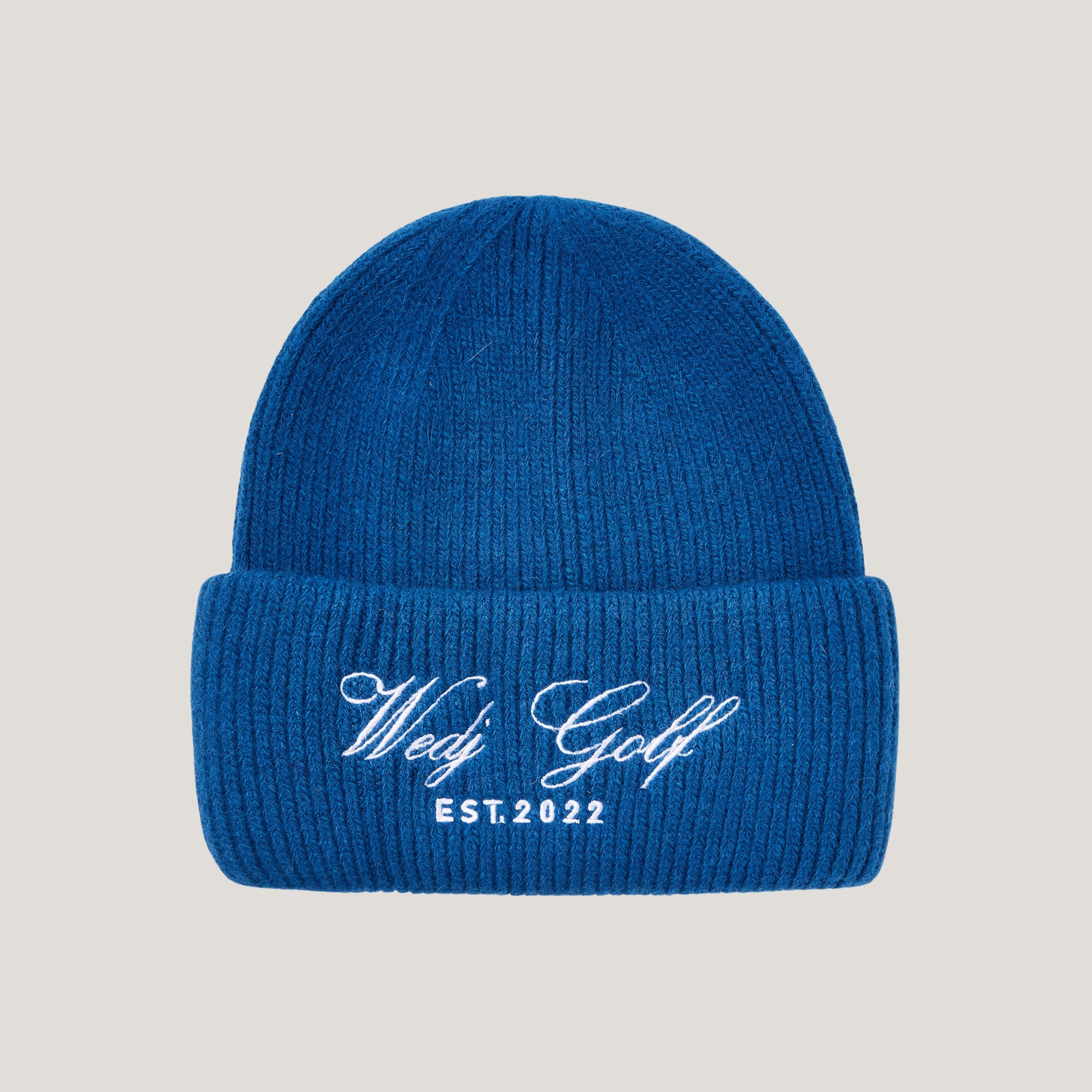 SIGNATURE BEANIE BLUE