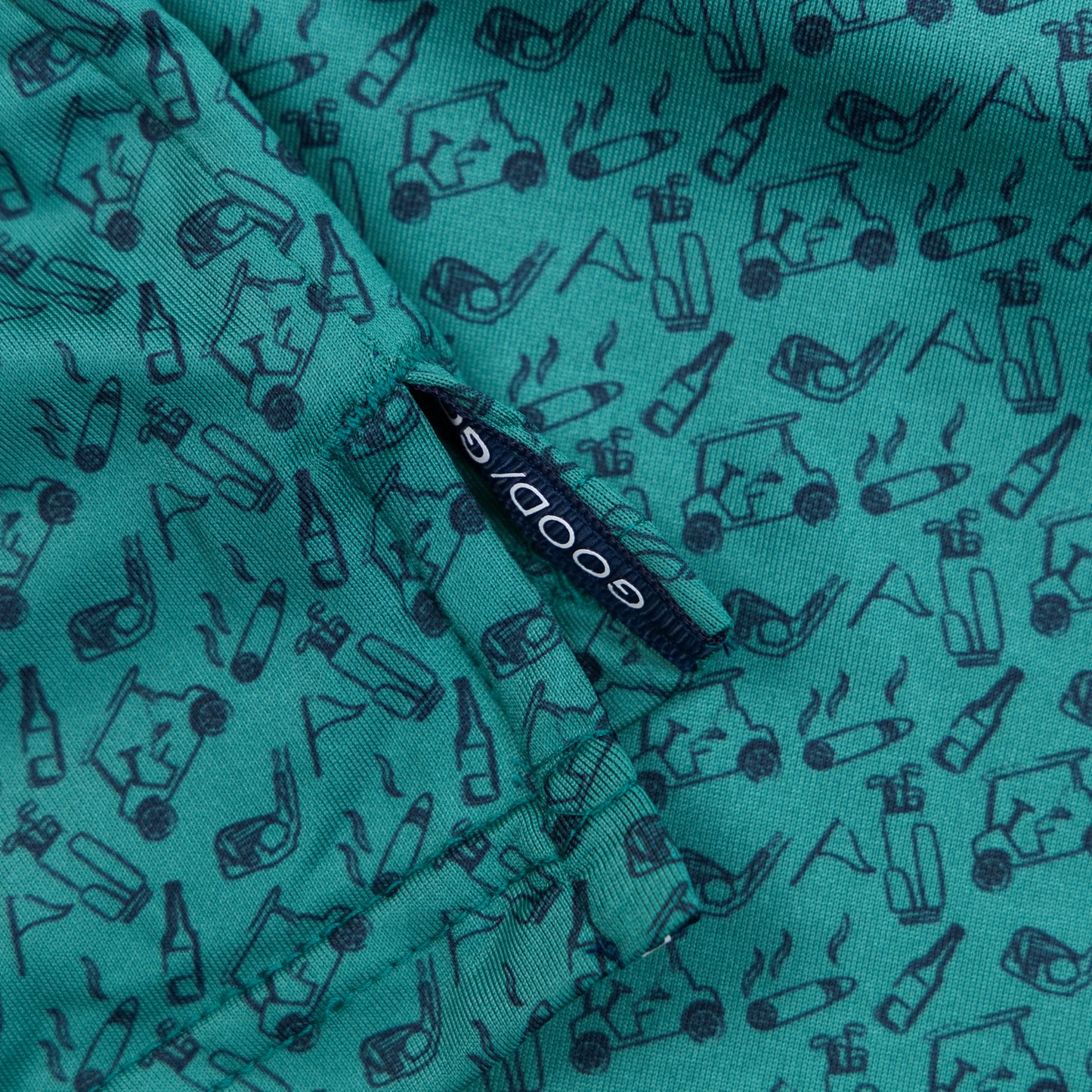 MULLIGAN POLO GREEN