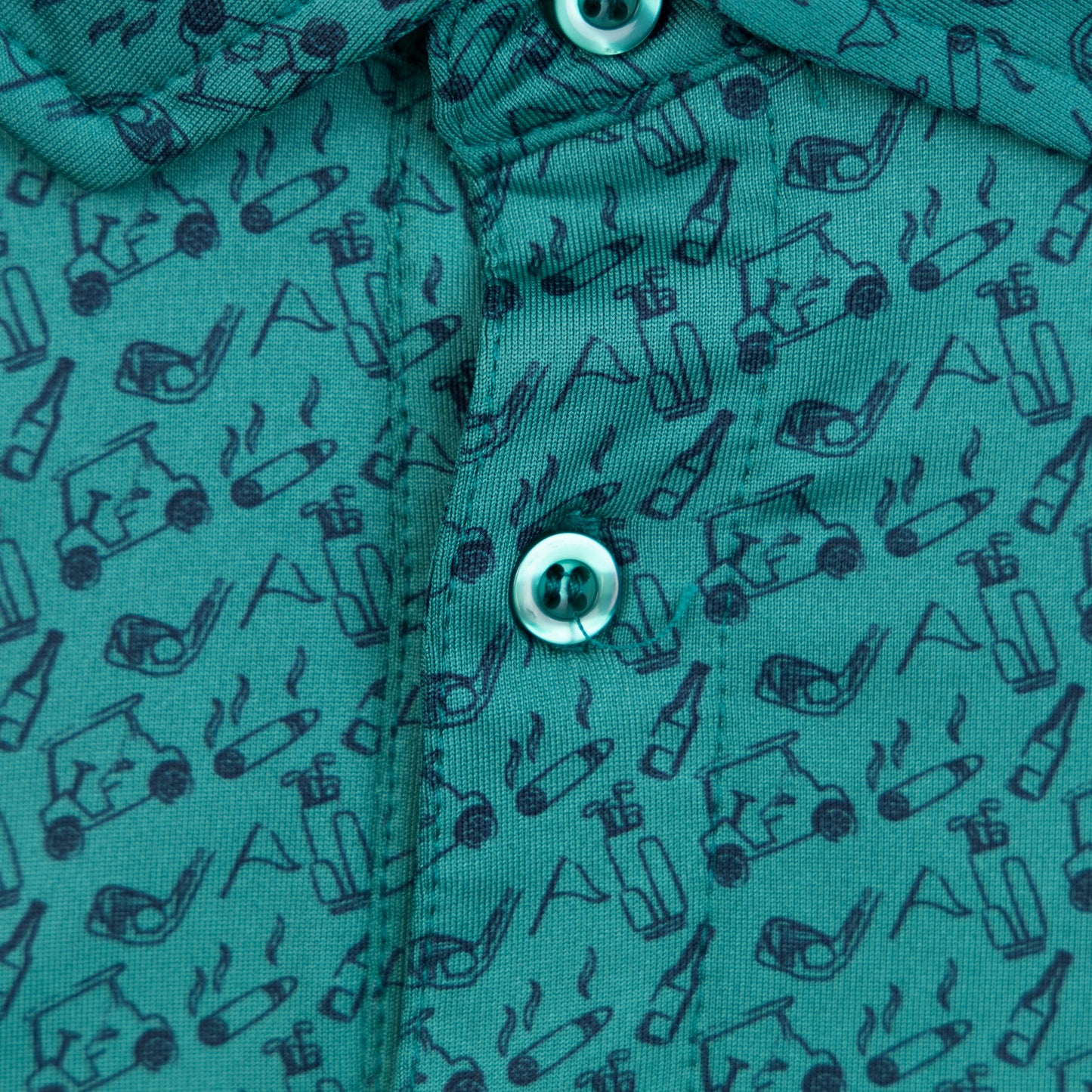 MULLIGAN POLO GREEN