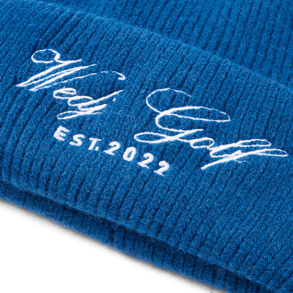 SIGNATURE BEANIE BLUE